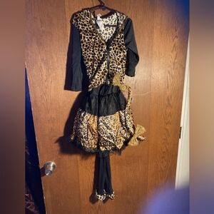 Childs Leppard Halloween cat costume